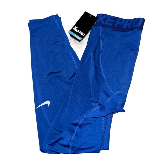 New with Tag Nike Pro Training Compression Pants Tights Men’s Size Large - Picture 1 of 12